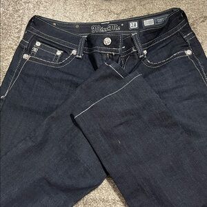 Miss Me Indigo Denim Jeans with sequins